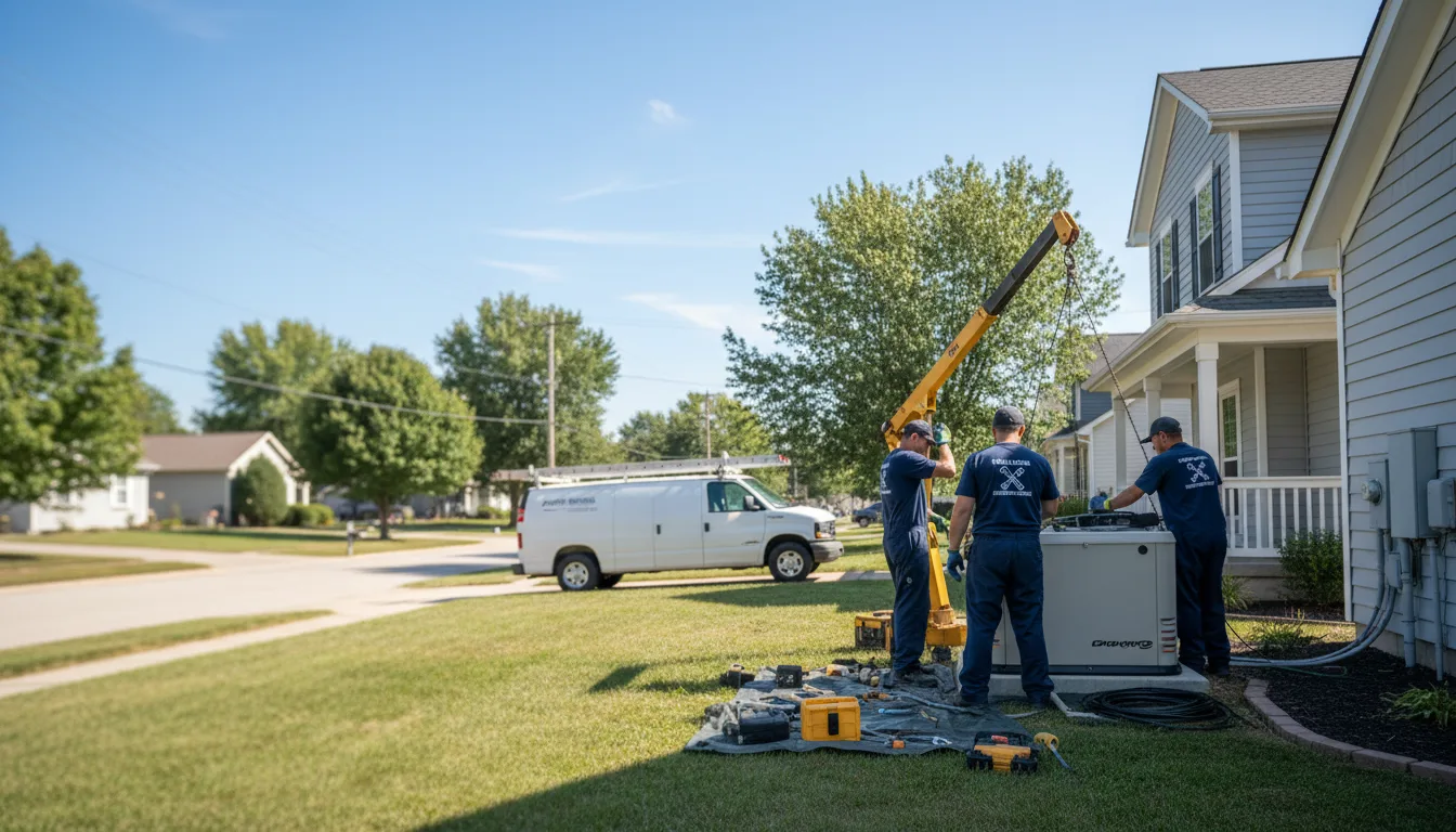 Generator Installation in Cohoctah, MI near me